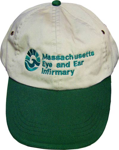 Embroidered Baseball Cap for Massachusetts Eye and Ear Infirmary