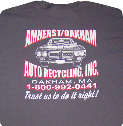 Screen Printed T-Shirt with Line Art and Text