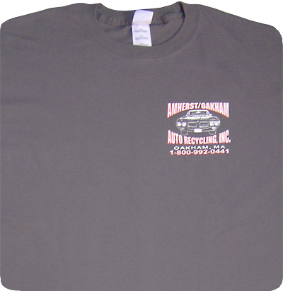 Screen Printed T-Shirt with Line Art and Text