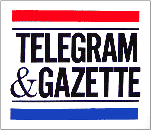 Telegram & Gazette Decal