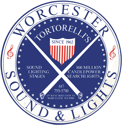 Worcester Sound and Lights Large Decal