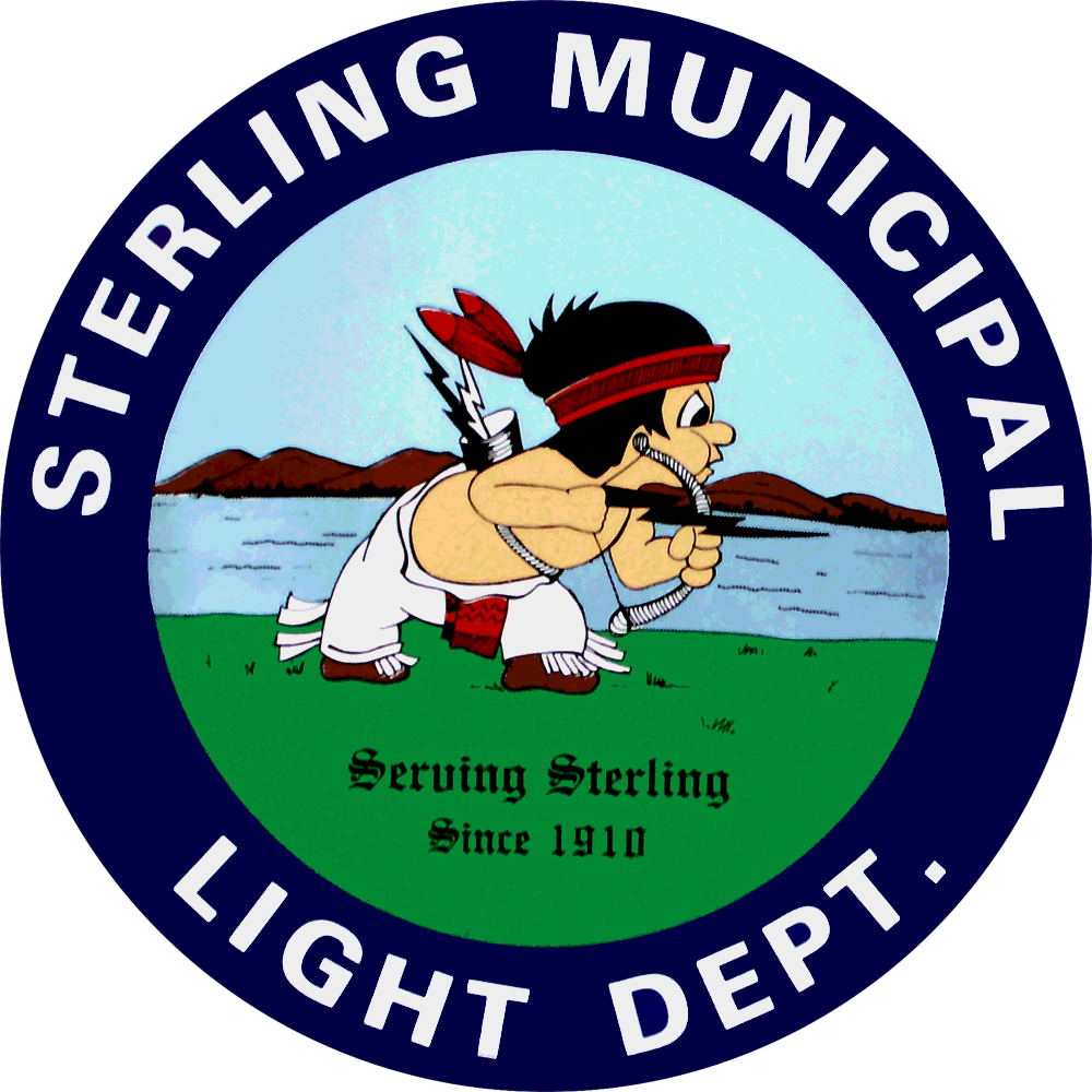 Sterling Municipal Light Department Magnetic Sign