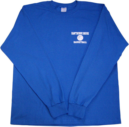 Screen Printed T-Shirt with Line Art and Text